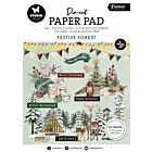 Studio Light Die-cut Paper Pad Festive Forest Essentials nr.204 SL-ES-DCPP204 148x210mm 