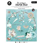 Studio Light Die-cut Paper Pad Ocean boho Essentials nr.168 SL-ES-DCPP168 294x210mm