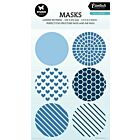 Studio Light Mask Circle pattern Essentials nr.277 SL-ES-MASK277 150x210mm