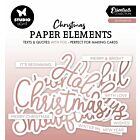 Studio Light Paper Elements Rosegold Sentiments Essentials nr.14 140x150x2mm