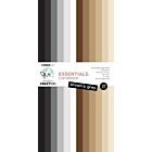 Studio Light Paper pad Brown&grey 250gsm Essentials nr.135 CCL-ES-PP135 300x150x9mm 