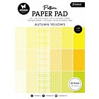 Studio Light Pattern paper pad Shades of yellow Essent. nr.233 148x210x8mm