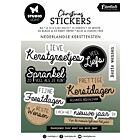 Studio Light Sticker Pad Nederlandse kerst teksten Essent. nr.22 SL-ES-STIC22 105x148mm