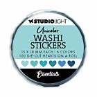 Studio Light Washi Die-cut Stickers Blues Essentials nr.20 SL-ES-WASH20 55x55mm