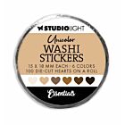 Studio Light Washi Die-cut Stickers Browns Essentials nr.21 SL-ES-WASH21 55x55mm