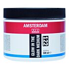 Amsterdam Glow In The Dark Medium 122 Pot 500 ml