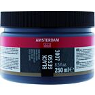 Amsterdam Zwart Gesso 007 Pot 250 ml