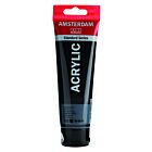 AMSTERDAM ACRYLVERF LAMP BLACK Tube 120ml