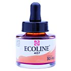 Ecoline Vloeibare Waterverf Fles 30 ml Donkere Oker 407