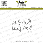 Lesia Zgharda Design photopolymer Stamp Stille night! Heilige night!