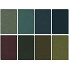 Tim Holtz Idea-Ology Kraft-Stock Stack Cardstock Pad 6"X9" 24/Pkg Cool, 8 Colors/3 Each