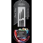 Silver Brushes Black Velvet® 3 Pc Beginning Round W/C Set (size 2-6-10)