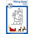 Whimsy Stamps Santa's Sleigh Die