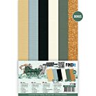 Linen Cardstock Pack - Yvonne Creations - Young and Wild - 4K