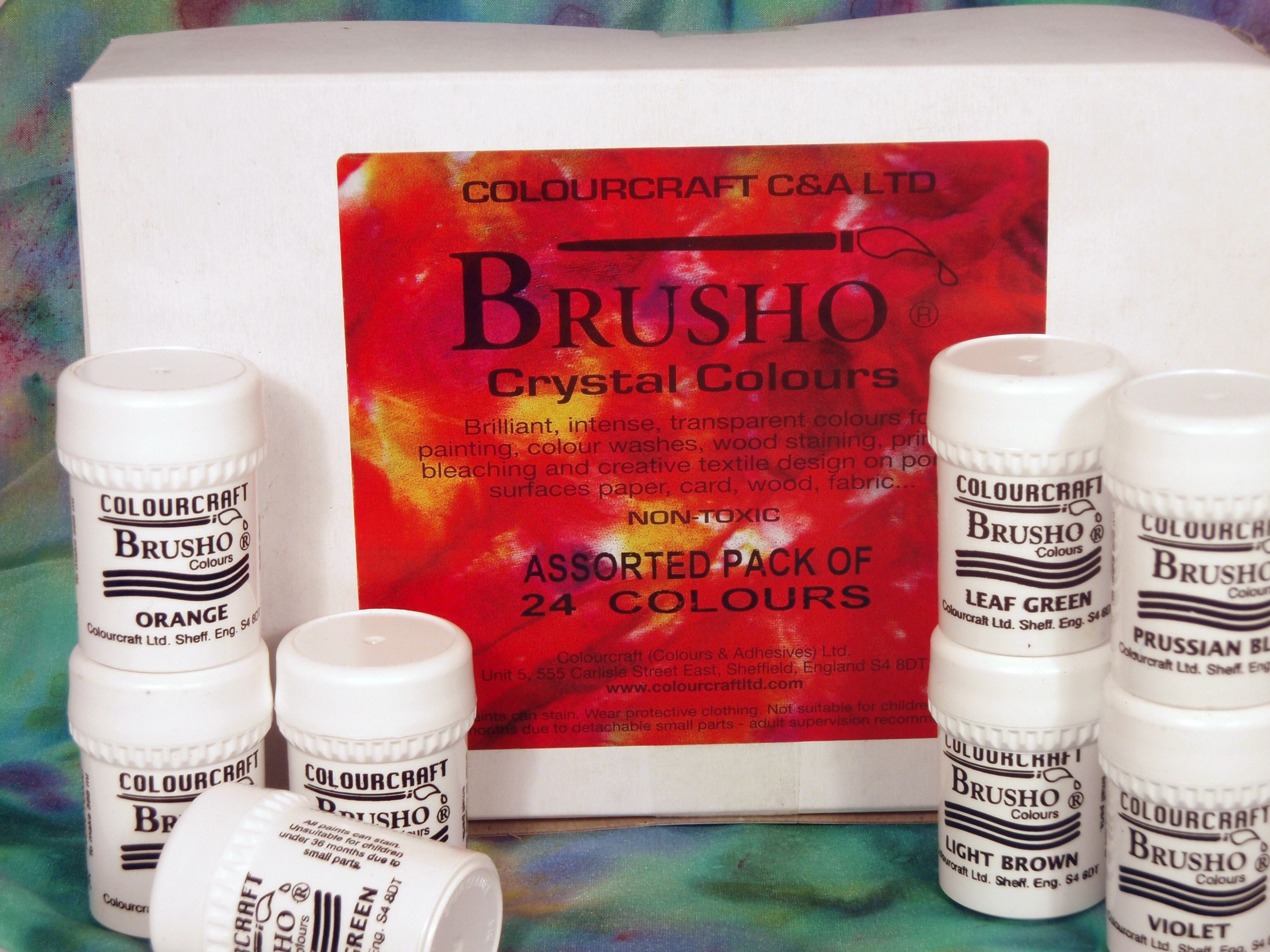 Brusho Crystal Colour, Ultramarine, 15 Grams