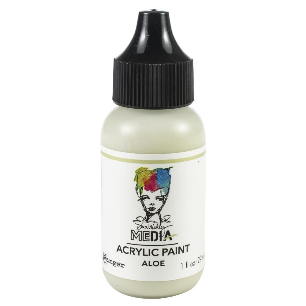 Dina Wakley Media Acrylic Paint 1oz - Carnation