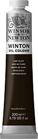 Winsor & Newton Winton Oil Colour 200ml Lamp Black