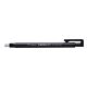 Tombow Mono zero precision eraser square tip 2,5mm black