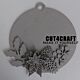 CUT4CRAFT Chipboard kerstdecoratie  (op bestelling leverbaar)