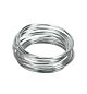 Aluminium wire round Silver 5 mtr. / ø 2mm