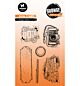 StudioLight Clear Stamp Grunge Camers Grunge Collection nr.736