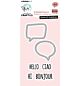 CCL Stamp & Cutting Die Speech Bubbles Essentials nr.89