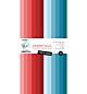 CCL Unicolor Paper Pad Red & Blue Essentials nr.262