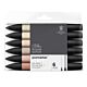 Winsor & Newton Promarker Set 6 Stuks Skin Tones