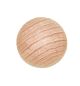 Wooden Rough ball without hole, 15mm