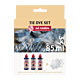 Tie-dye set Zwart | 3 x 85 ml + handschoenen