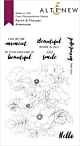 Altenew Clear Stamp Paint-A-Flower Anemone