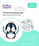 Cute Penguin Clear Stamps Christmas Blessings (CC-ST-CA-CBLE)