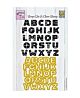 Shape Die & Clear Stamp Scandinavian Alphabet Uppercase (CDCS002) 