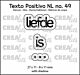 Crealies Texto Positivo liefde is â€¦ - NL (H) POSNL49  27x11 - 8x11 mm