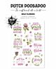 Dutch Doobadoo Dutch Sticker Wild Flower A5 Transparant 