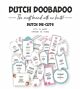 Dutch Doobadoo  Life is Sweet 2 die-cuts 22st labels  (EN) 474.007.039