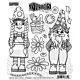 Stampers Anonymous Gnome Sweet Gnome Dylusions Cling Stamps (DYR10011)