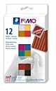 Fimo Effect leather set - colour pack 12 st /12x25gr 