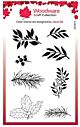 Woodware Paintable Shapes Leafy Sprigs Clear Stamps (JGS873)