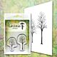 Lavinia Stamps Small Trees LAV663