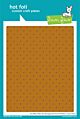 Lawn Fawn hot foil plates itsy bitsy polka dot background hot foil plate