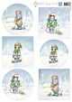 Marianne Design Decoupage Hetty's Snoesjes - Winter Forest HK1716 A4