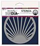 Dina Wakeley MEdia Stencils Burst Coaster (MDS84938)