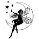 Lavinia Stamps Moon Fairy LAV041