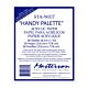 Masterson - Sta-Wet Handy Palette Paper Refill Pack of 30 Sheets