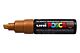 Posca Marker met schuin afgeslepen punt large Brons 42