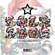 Christmas Raccoons 6x6 Inch Paper Pack (PF511) 