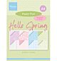 Marianne Design Paper Pad A4 Hello Spring