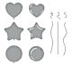 Mylar Balloons Etched Dies (S4-1349) - Mylar Balloons Etched Dies (S4-1349)