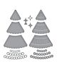 Stitched Holiday Tree Etched Dies (S4-1367)